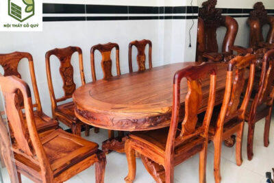 9 Mẫu bàn ăn giá tốt gỗ chất lượng nhất tại Sài Gòn