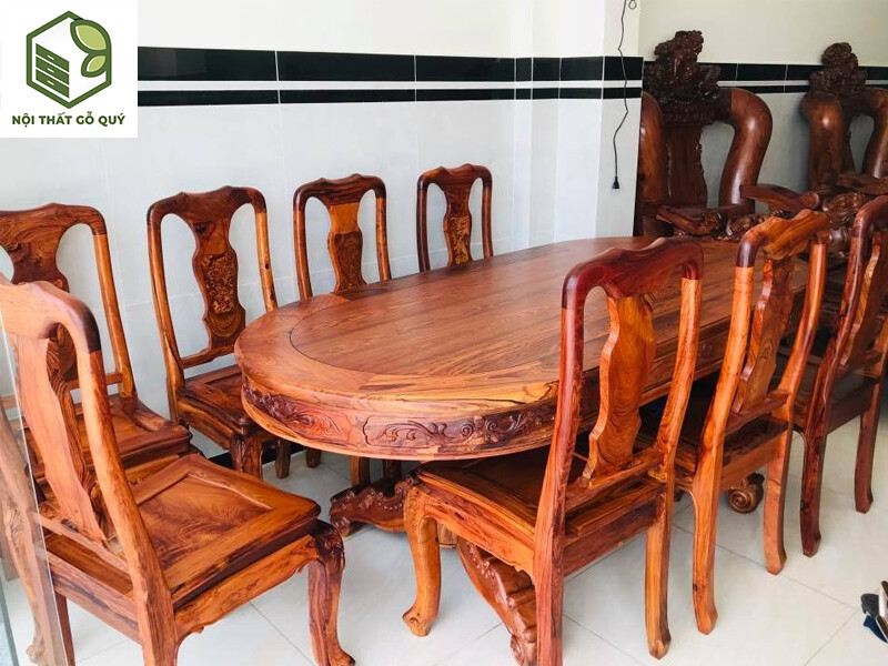 9 Mẫu bàn ăn giá tốt gỗ chất lượng nhất tại Sài Gòn